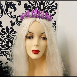 Mermaid rave festival crown